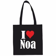 Tasche Beutel Baumwolltasche I Love Noa Geschenk Geburtstag Valentinstag Weihnac