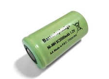 Werkzeug Akku Sub-C NIMH 2000mAh 1.2V Schrumpfschlauch ohne Lötfahne