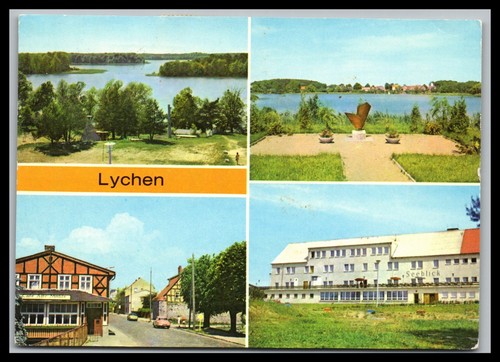 Ansichtskarte lychen ddr - ansichtskarte, /