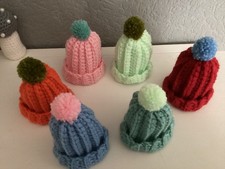 Set 6x Eierwärmer  Mütze