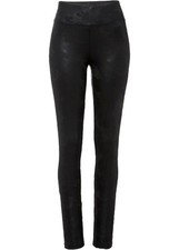 Glanzleggings mit