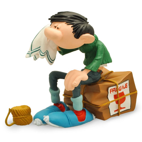 Gaston lagaffe sitzt - lagaffe,
