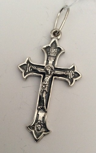 925er silber kreuz anhänger - 925er,
