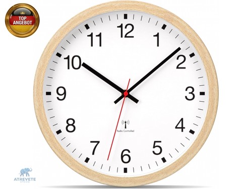 Groß wanduhr funk - wanduhr, 40cm
