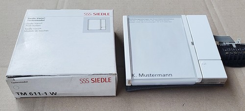 Siedle fach klingeltaster - siedle, 1-fach