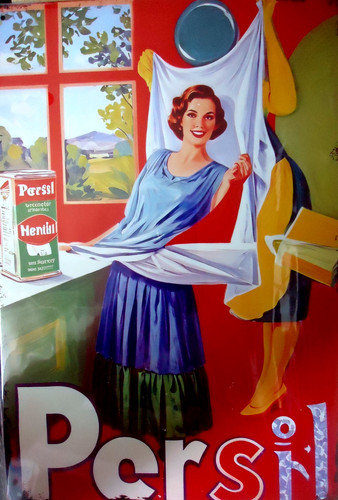 Persil waschmittel retro - waschmittel,