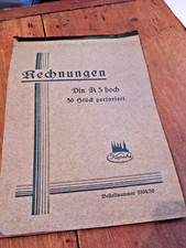 Kapeha Rechnungsblock  DIN A5  blanko 35 Seiten