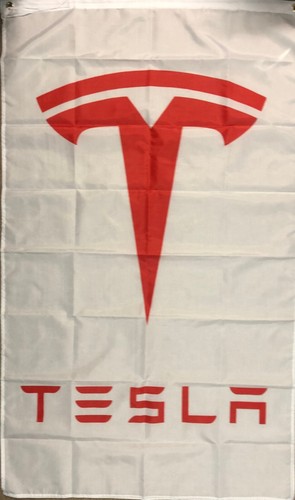 Tesla fahne elektro - fahne, auto