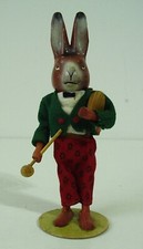 Antiker Osterhase mit Mechanik vor 1945