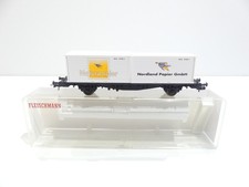 Fleischmann H0 Containertragwagen Naturpapier Nordland Papier GmbH in OVP G5334