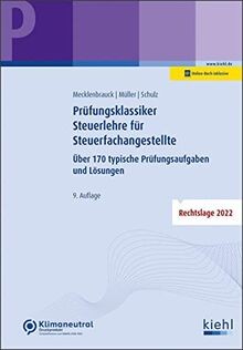 Prüfungsklassiker steuerlehre - prüfungsklassiker,