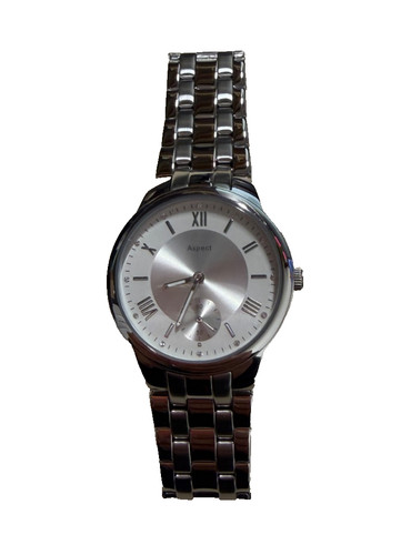 Damen edelstahl armbanduhr - edelstahl,