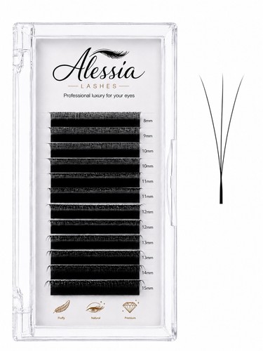 Alessia lashes premade fans - lashes,