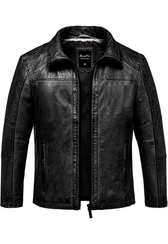 Herren aviator lederjacke - aviator,