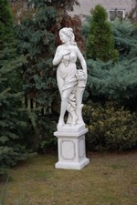 Steinfigur frau mit - "frau,