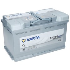 Varta A6 12V 80Ah AGM Autobatterie Starterbatterie Silver Dynamic AGM (F21)