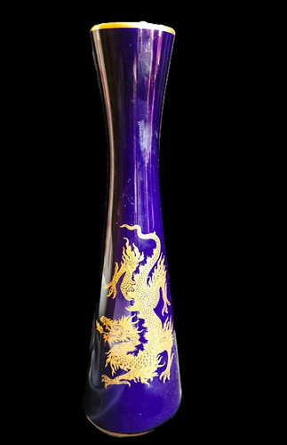 Porzellan vase kobalt - vase,
