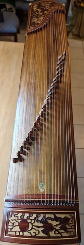 Chinesische guzheng zither - chinesische, guzheng-zither-