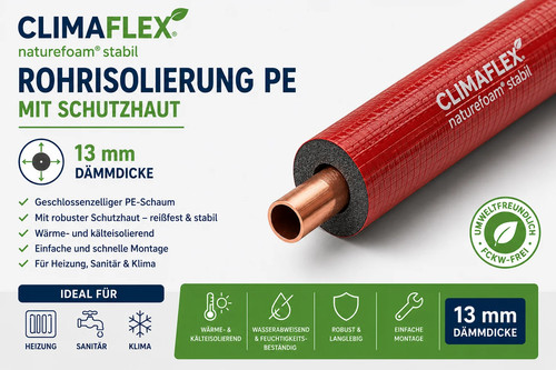 Rohrisolierung robuste - pe,