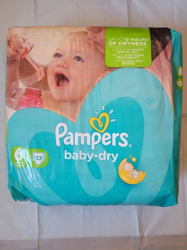 Vintage pampers baby dry - vintage,