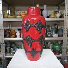 70er Scheurich Rot Keramik