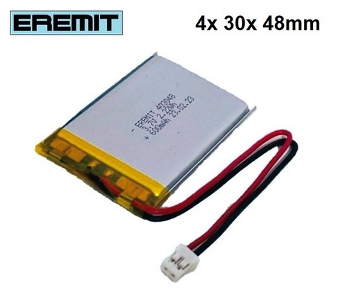 Eremit lipo akku 600mah - akku, 3,7v