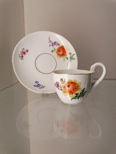 Meissen mokkatasse mit - meissen,