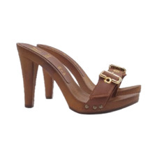 Women's Leather Clogs - Made