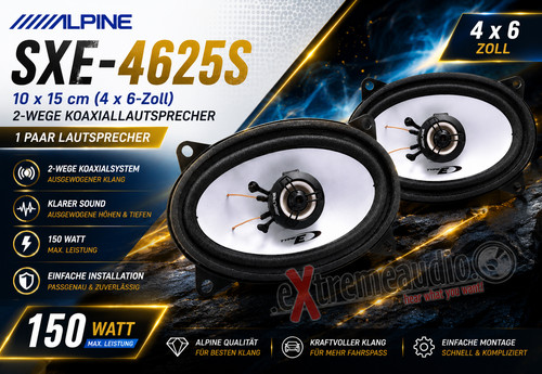 Alpine sxe 4625s oval - alpine,