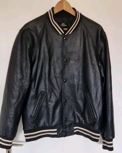 Coach lederjacke college leder - college,
