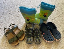 Großes Jungen Schuhpaket, Gr. 34/35, TOP! Markenschuhe, Sommer_mit Crocs