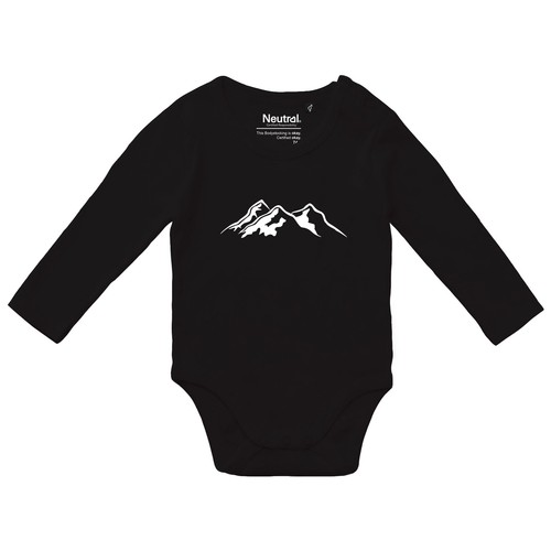 Baby body berg silhouette - baby,