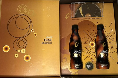 Coca cola blak gift - w/, cd