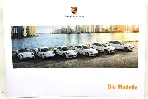 Porsche booklet katalog die - booklet,