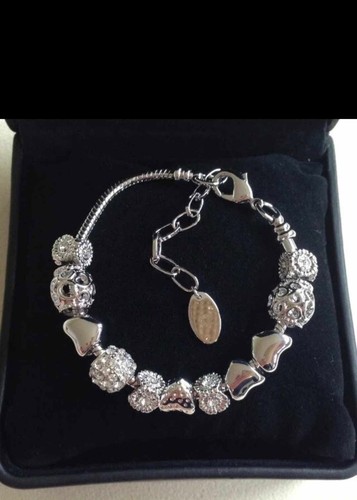 Charm armband silberfarben - charm-armband,
