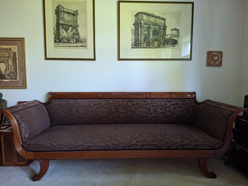 Langes englisches sofa ca - ,