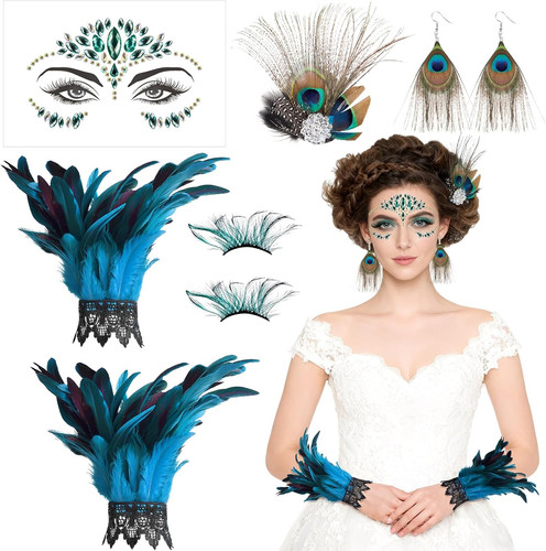 Stück pfau kostüm damen - 6,