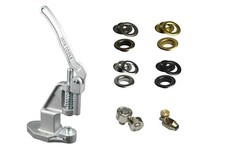 Ösenpresse, Ösen, 3/4/5/6/7/10/12/17mm Stahl, Öse, Nieten, Hülsen, Banner,Textil