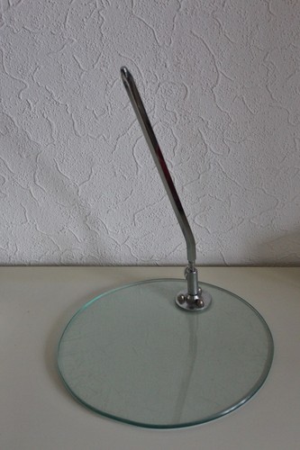 Glasplatte rund glasständer - rund,
