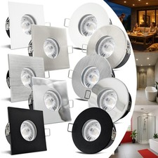 LED IP65 Deckenspots flach