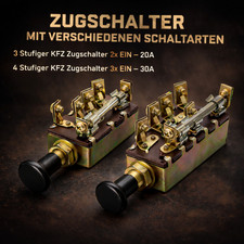 KFZ Zugschalter Lichtschalter