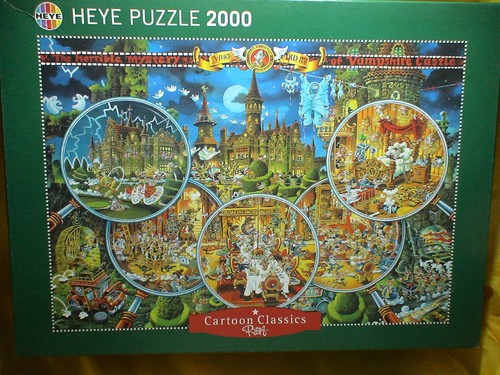 Puzzle 2000 teile crime - puzzle,