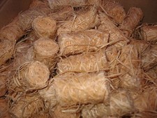 10 Kg Kaminanzünder Grillanzünder  in Säcken Zündwolle Ökoanzünder Kg/6,39€