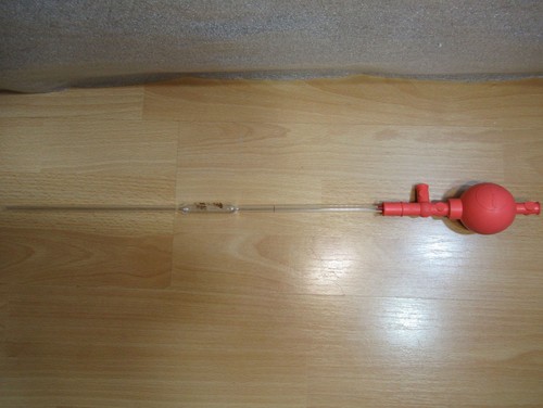 Vollpipette mit pipettierball - vollpipette,
