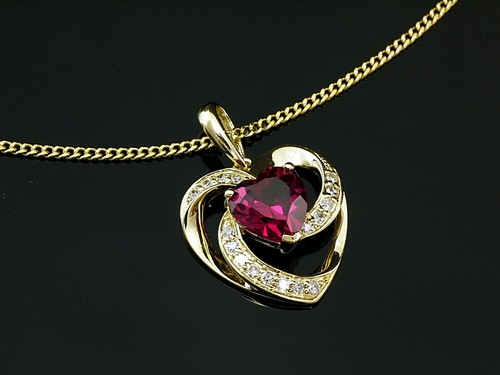 585 goldkette mit herz - goldkette,