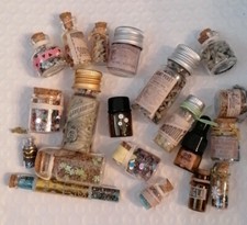 20 kleine Fläschen- Zubehör