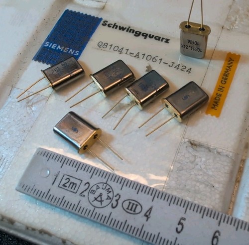 10x siemens schwingquarze - 10x,