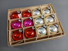 12er-SET DDR Christbaumkugeln