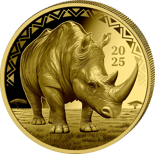 Gold african animals - gold,