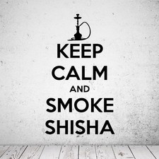 Wandtattoo Keep Calm And Smoke